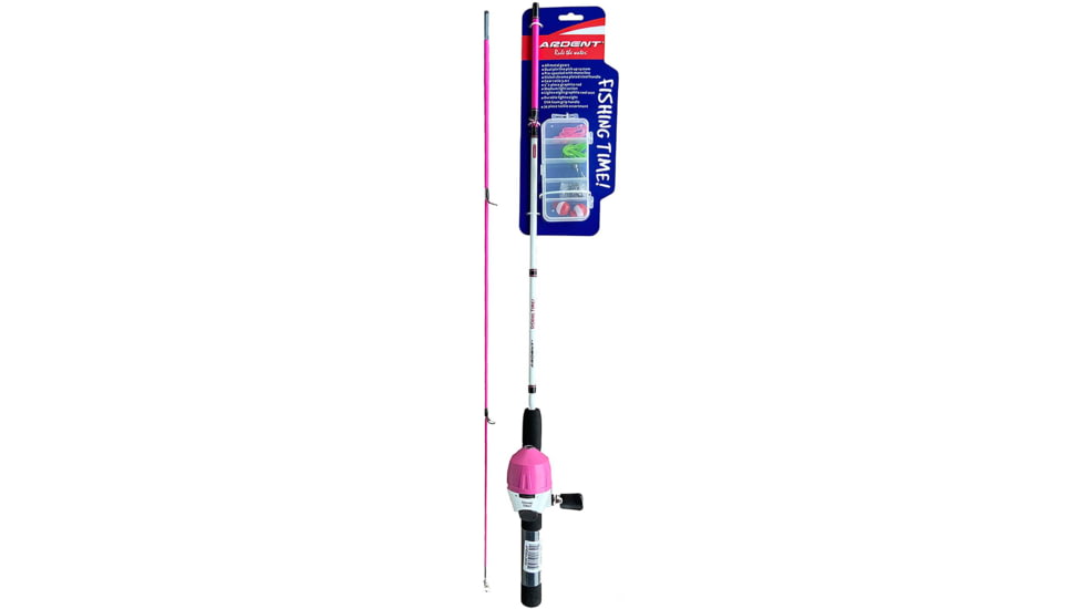 Ardent Fishing Time Spincast Combo - Kids, Pink, DGSC10502K-P