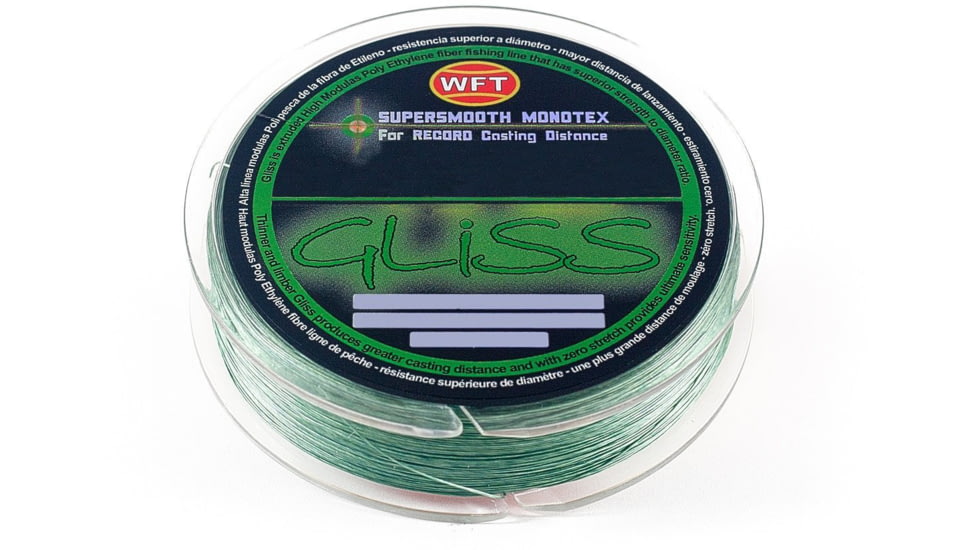 Ardent Gliss Polyethylene Fishing Line, 8lb, 150yd Spool, Green, GL08G-150