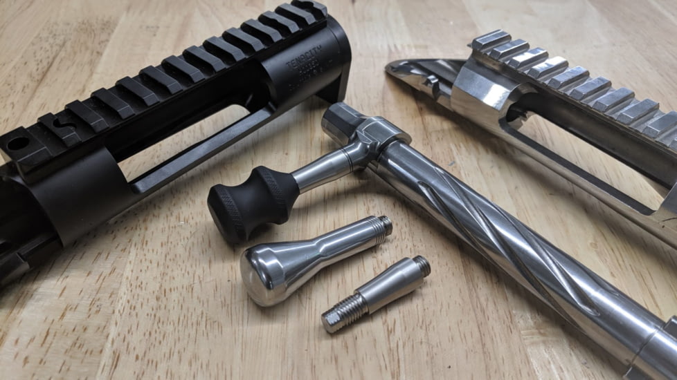 Area 419 Bighorn TL3/Origin Bolt Knob Adapter, Stainless, 419-KNOBADT-BHSS