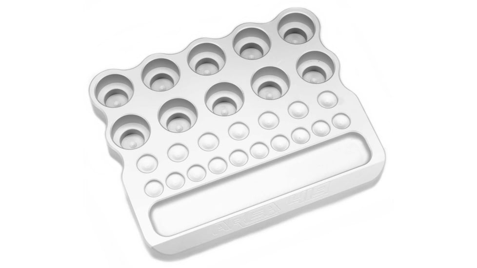 Area 419 7/8in Standard Die Holder, Anodized, Clear, 419-DIEBLOCK-78