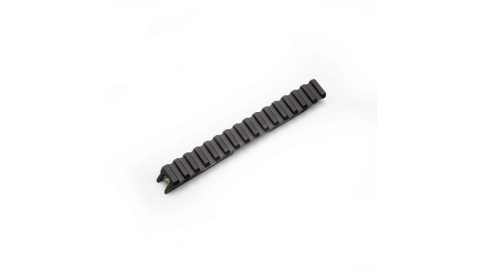 Area 419 Anschutz Model 1761 Improved Scope Rail, 15 MOA, Full Slotted Top, Bubble Level, Black, 419-ISR-AN1761-15