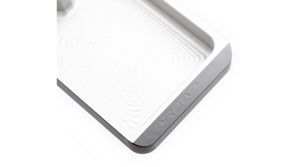 Area 419 Billet Aluminum Bullet/Cigar Tray, Anodized, Clear, 419-BTRAY-CLEAR