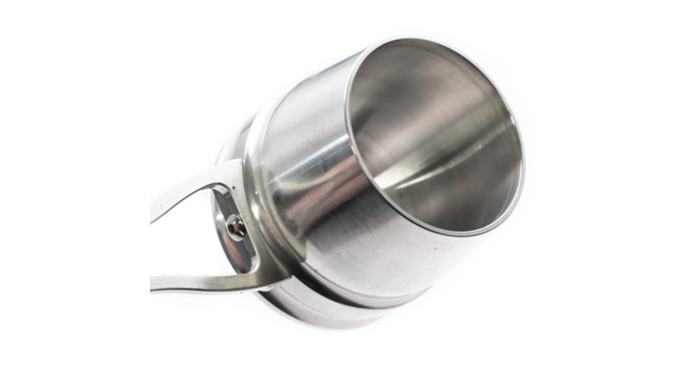 Area 419 Billet Aluminum Powder Cup for Autotrickler units, Raw Aluminum, 419-ATCUP