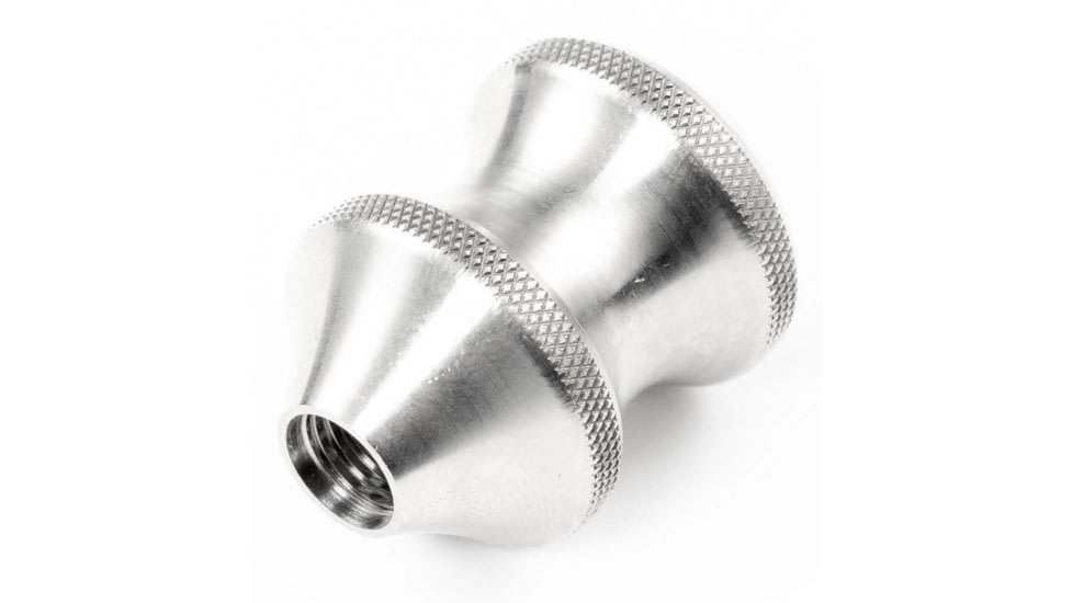Area 419 Finger Groove Bolt Knob For Defiance Actions, Stainless Steel, Silver, 419-KNOB-DEFSS