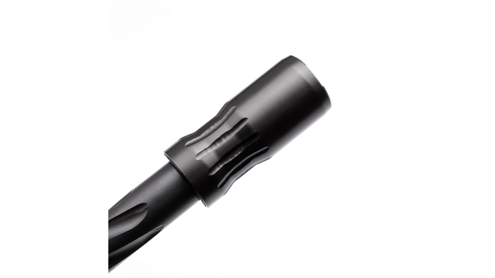 Area 419 Hellfire Linear Flash Suppressor, 1/2-28 Adapter, Black Nitride, 419-LFS-1228