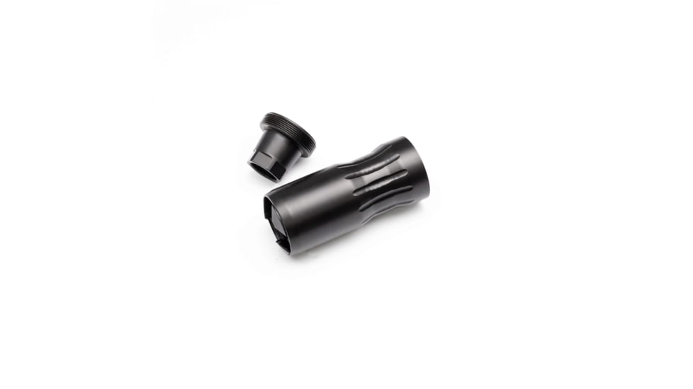 Area 419 Hellfire Linear Flash Suppressor, 1/2-28 Adapter, Black Nitride, 419-LFS-1228
