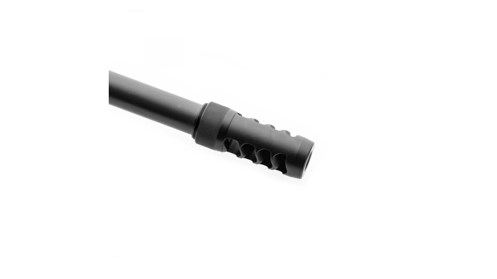 Area 419 Hellfire Match Muzzle Brake, 6mm, 5/8-24 Threads, Black Nitride, 419HFMAT-6-5824