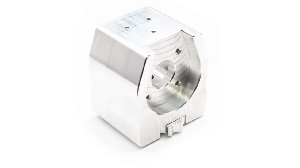 Area 419 Improved Billet Adjustable Base for Auto-Trickler V2/V4, Raw Aluminum, 419-ATBASE