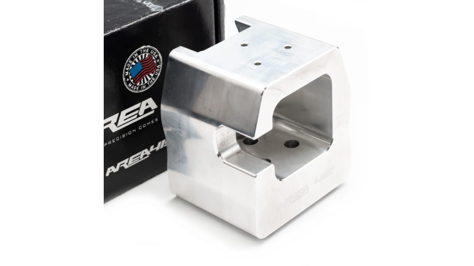 Area 419 Improved Billet Adjustable Base for Auto-Trickler V2/V4, Raw Aluminum, 419-ATBASE