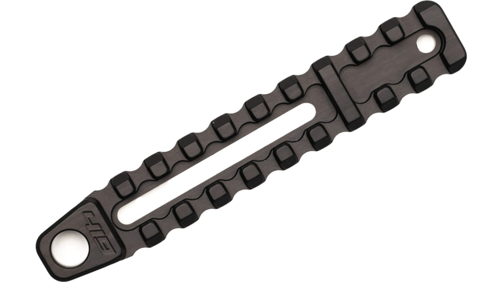 Area 419 Improved Bipod Picatinny Rail, 4.8 in, 10 Slot, Snag Free, Black, 419-IBR-BK