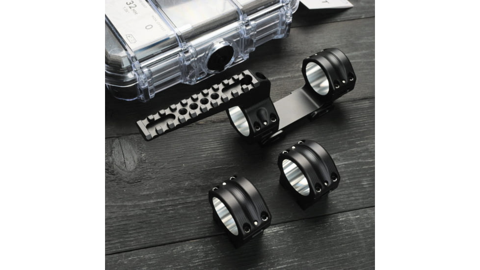 Area 419 Low Height Diving Board Attachment for Tactical Mounts, Black, 419-TSM-LDB