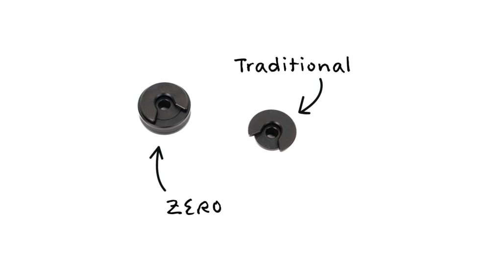 Area 419 M series Dies Zero Press Shell Holder, .223, Black, 419-ZeroDie-SH30