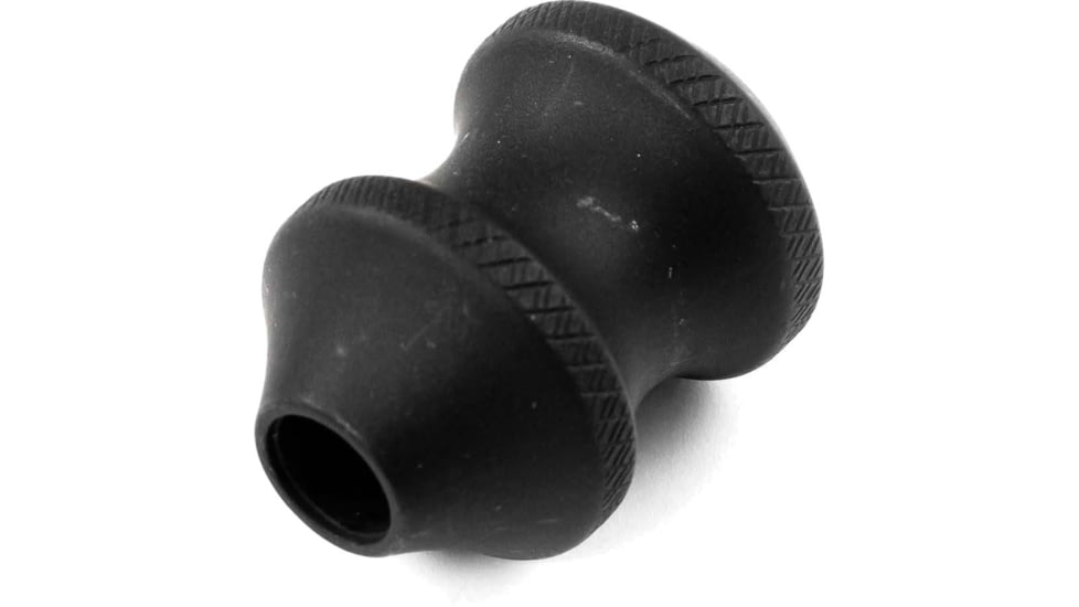 Area 419 Mausingfield Finger Grove Bolt Knob, Type 3 Hard Anodized, Black, 419-KNOB-MAUS