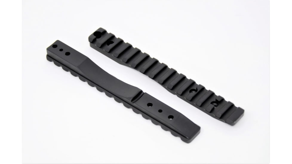 Area 419 Remington 700 Long Action Improved Scope Rail, 20MOA, Full slotted top, Type III Black, Aluminum, Black, 419-ISR-R700LA-20FS