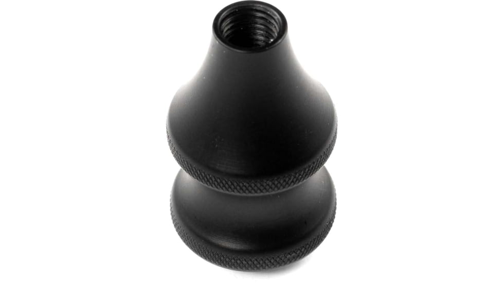 Area 419 Remington Finger Grove Bolt Knob, Type 3 Hard Anodized, Black, 419-KNOB-REM