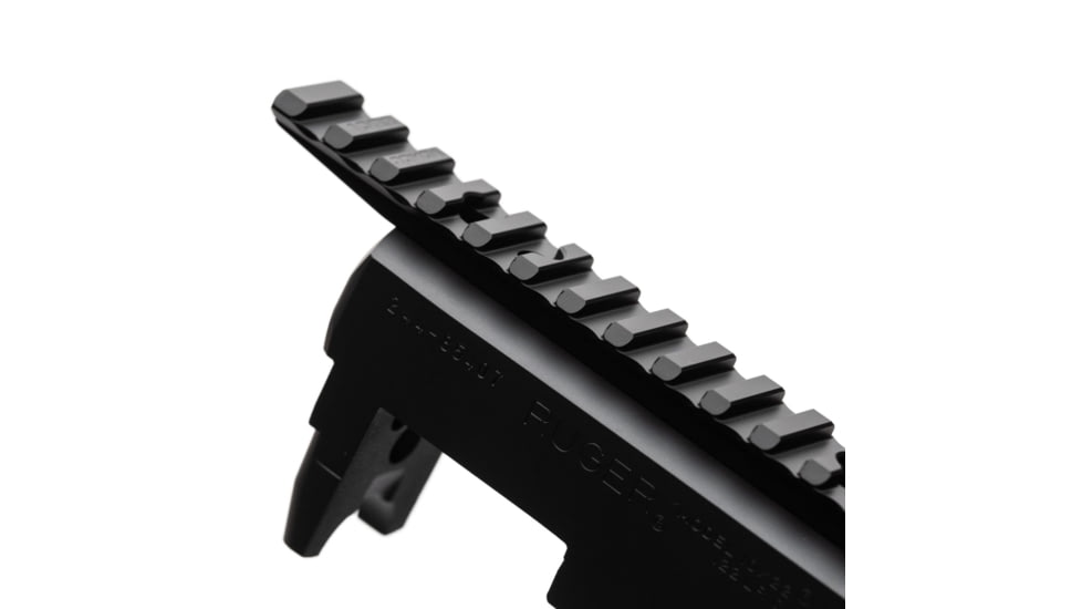 Area 419 Ruger 10/22 1913 Improved Scope Rail, 7075 Alum, 15MOA, Full Slotted Top, Type III, Black, 419-ISR-1022-15