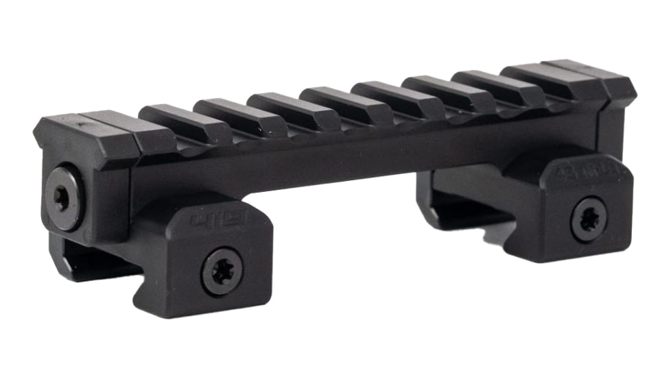 Area 419 TASK Picatinny Riser Mount - 2.5 Height EXPS Dot Height, Black, 419-RDA-PICRISER