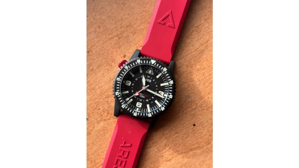 Ares Watch Company DIVER-1 GMT "Mission Time", D1GDDUSAURUBLKUS