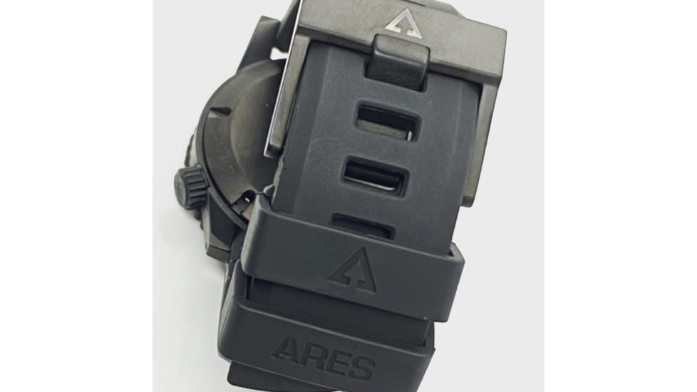 Ares Watch Company DIVER-1 Mission TimerR Rubber Strap, RUDBUS