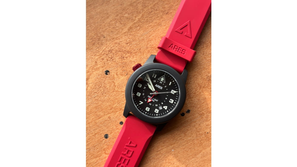 Ares Watch Company FIELD-1 GMT "Traveler", F1GDDUSAURUBLKUS