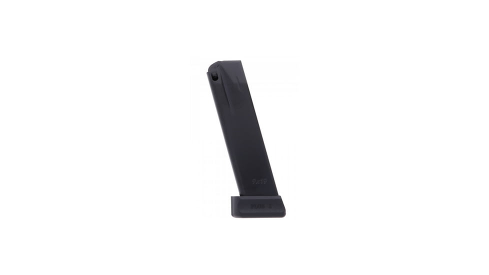 Arex Zero S, 9mm, 20 Round Pistol Magazine, Black, 502587-20RD