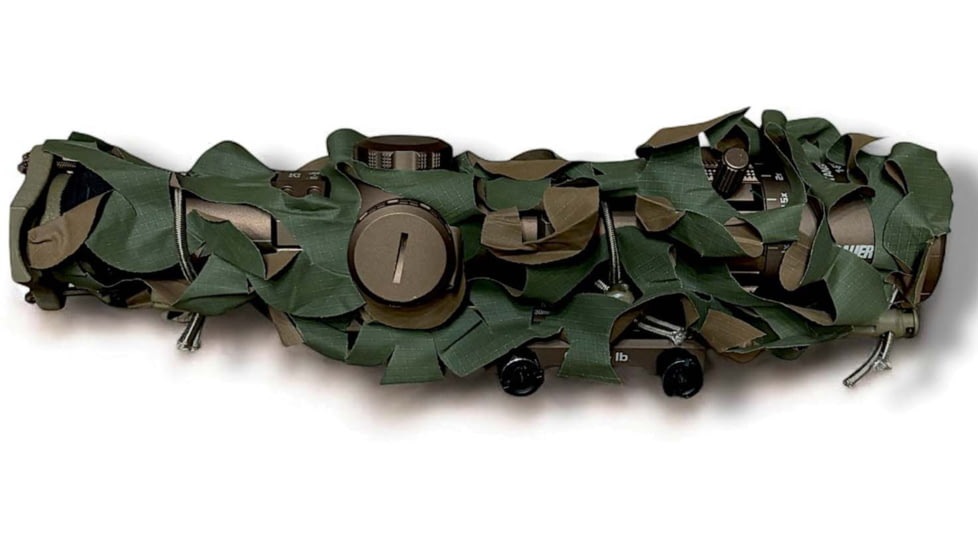 Arid MFG Scout Scrim Optic Cover, Woodland Green/Brown, SSOCWDL