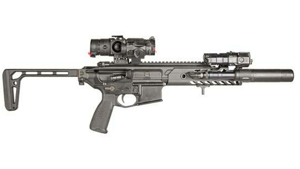 Arisaka Defense 600 Series Weapon IR Light, KM2-C Head, Momentary Tailcap, Black, LT-2C-Infrared--TC-2