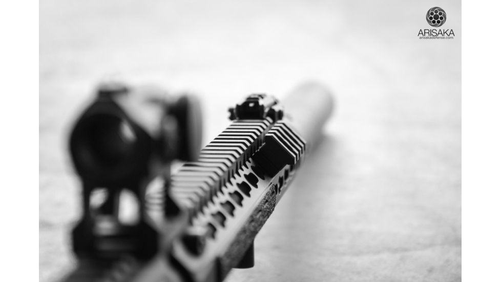 Arisaka Defense Inline Picatinny Mount KeyMod, Black IPM-K