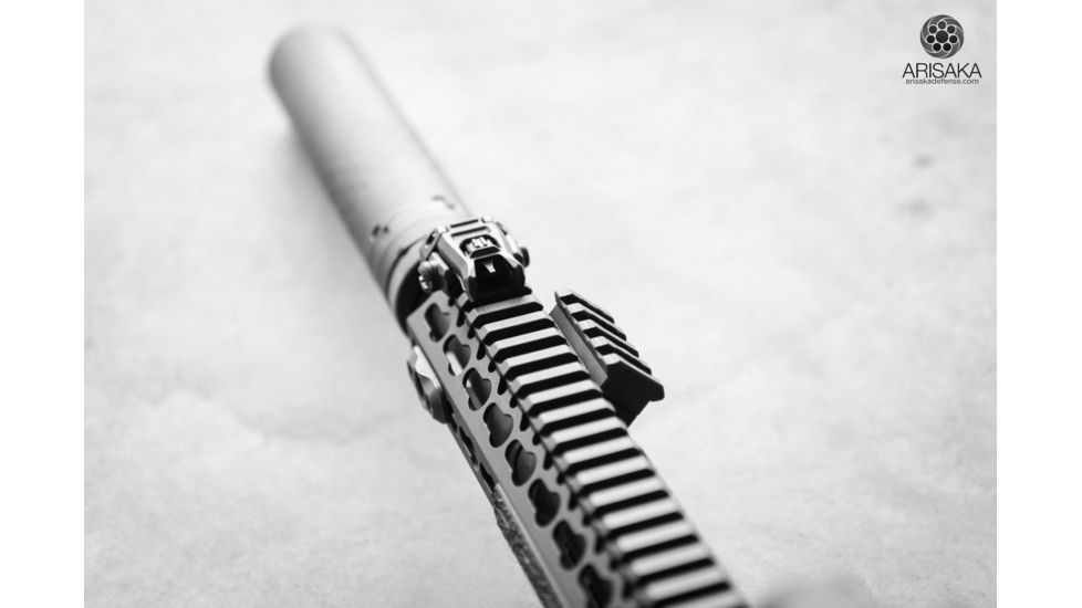 Arisaka Defense Inline Picatinny Mount KeyMod, Black IPM-K