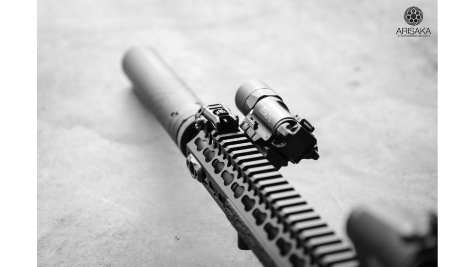 Arisaka Defense Inline Picatinny Mount KeyMod, Black IPM-K