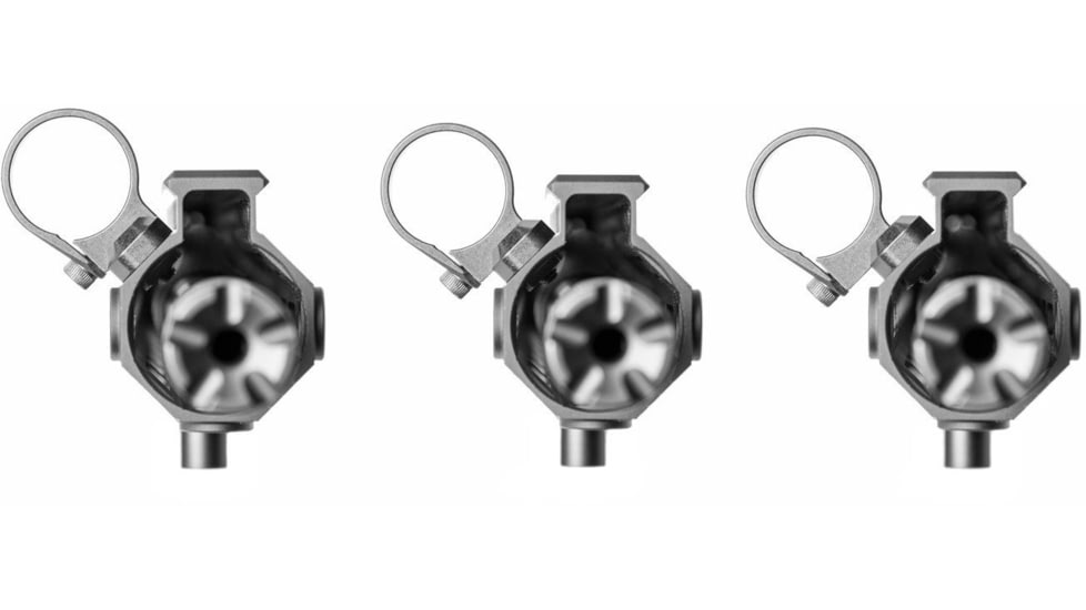 Arisaka Defense Inline Ring KeyMod Mount, 1in, Black, IRM-K-1