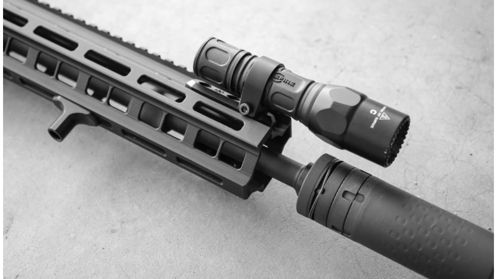 Arisaka Defense Inline Ring M-LOK Mount, 1in, Black, IRM-M-1