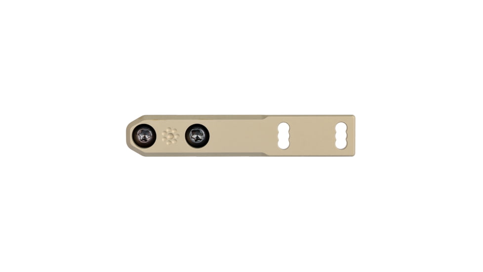 Arisaka Defense Light Mount, For SureFire Scout Light Weapon Lights, Fits MLOK, Anodized Finish, Tan