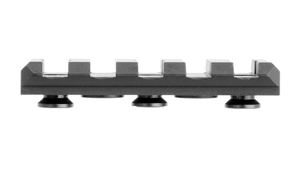 Arisaka Defense Low Profile Picatinny Rail KeyMod, 5 Slot, Black, LPR-K