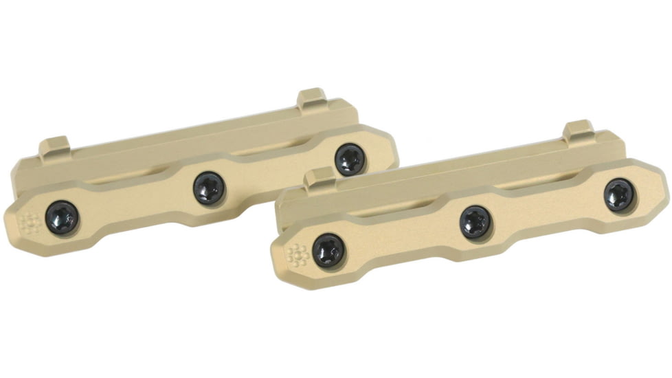 Arisaka Defense MCX Spear 308 Zero Retention Clamp, Tan/Gold, ZRC-SPEAR-H