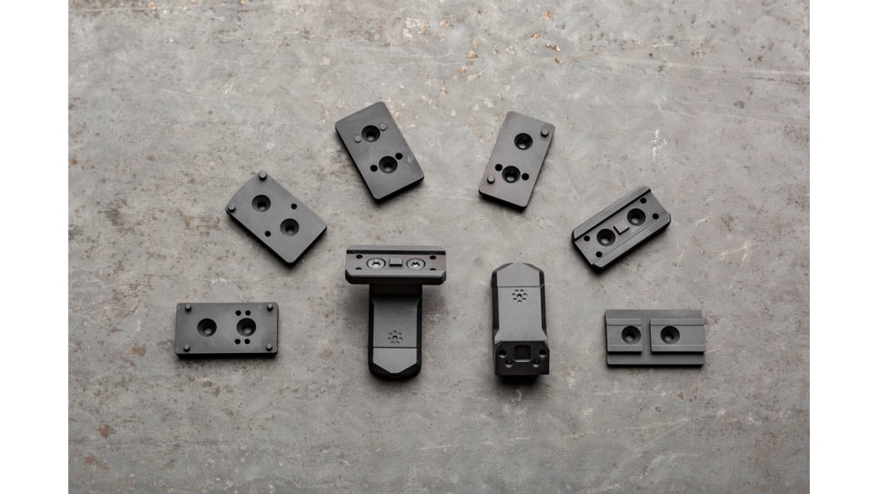 Arisaka Defense Offset Optic Mount Base, 6061-T6 Aluminum, MIL-A-8625 Type III Hard Coat Anodized, Black, OOM-BASE