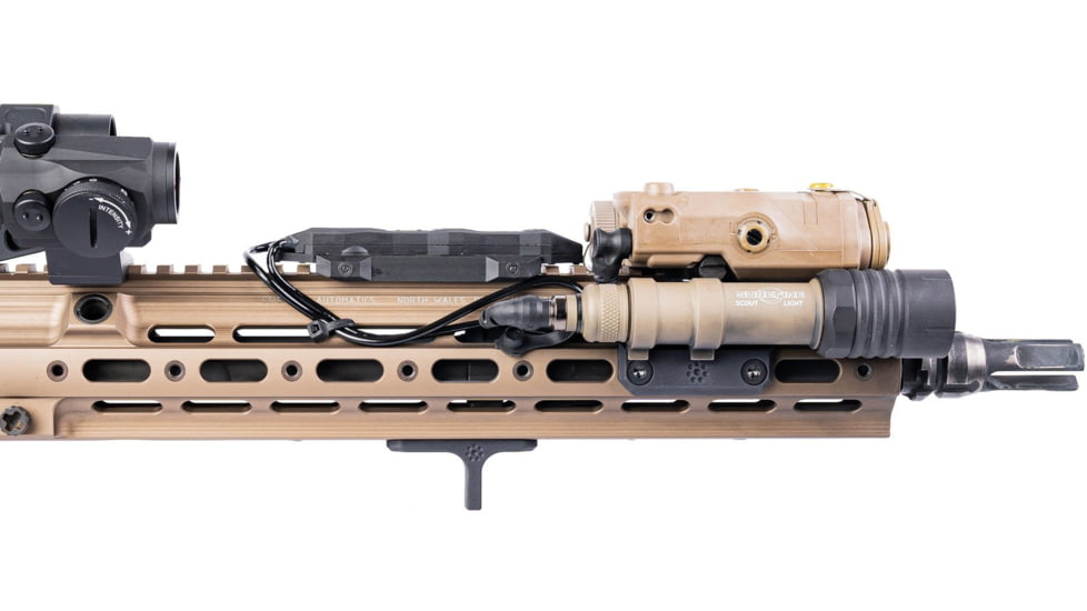 Arisaka Defense Offset Scout Mount Geissele 416, Black, OSM-G416, EDEMO1