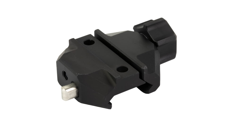 Arisaka Defense Rail Slider, Bipod Mount, ARMS 17S Pattern, Fits Picatinny, Anodized Finish, Black RS-BASE