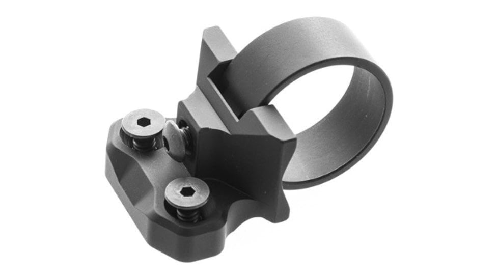 Arisaka Defense Ring Light KeyMod Mount, 1in, Black, RLM-K-1