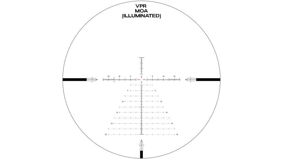 Arken Optics 4-16X50 34mm Tube First Focal Plane Rifle Scope, MOA, VPR, SH4GII-4160VPR
