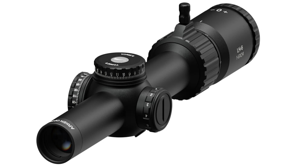 Arken Optics 1-6x24 30mm Tube Second Focal Plane Rifle Scope