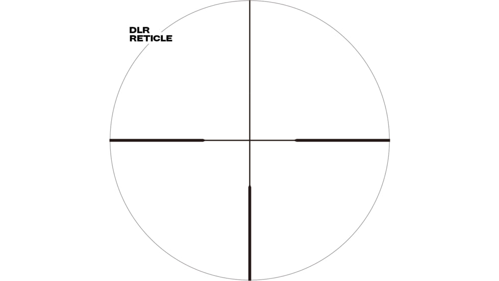 Arken Optics 3-18x42mm 30mm Tube Rifle Scope, Second Focal Plane, Non-Illuminated DLR MOA, Black, OR-3180DLR