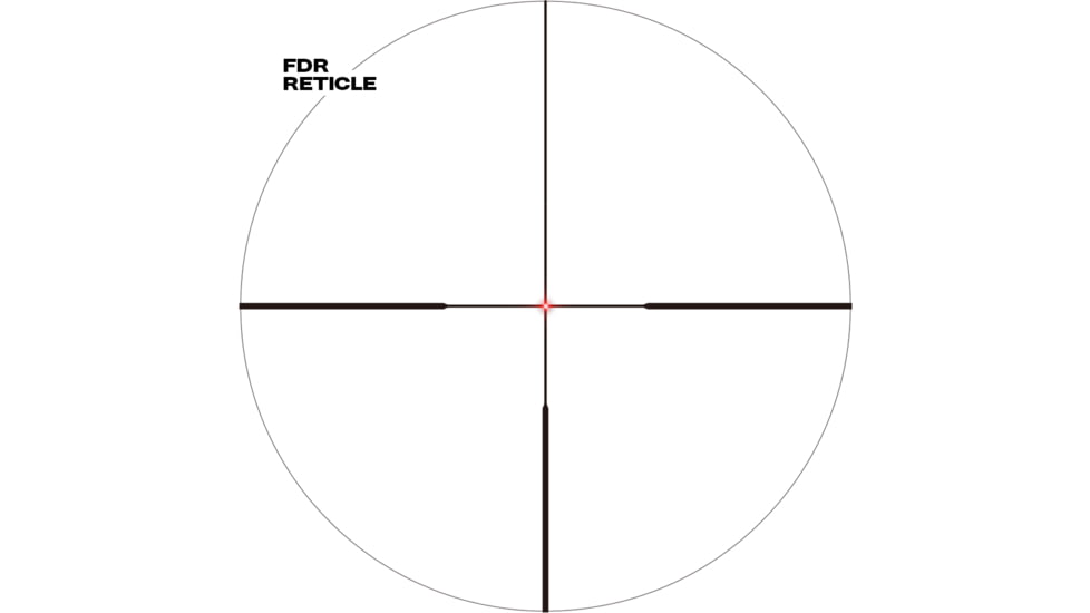 Arken Optics 3-18x42mm 30mm Tube Rifle Scope, Second Focal Plane, Illuminated FDR MOA, Black, OR-3180FDR