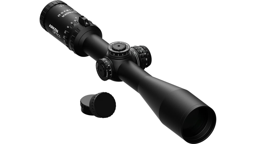 Arken Optics 3-18x42mm 30mm Tube Rifle Scope, Second Focal Plane