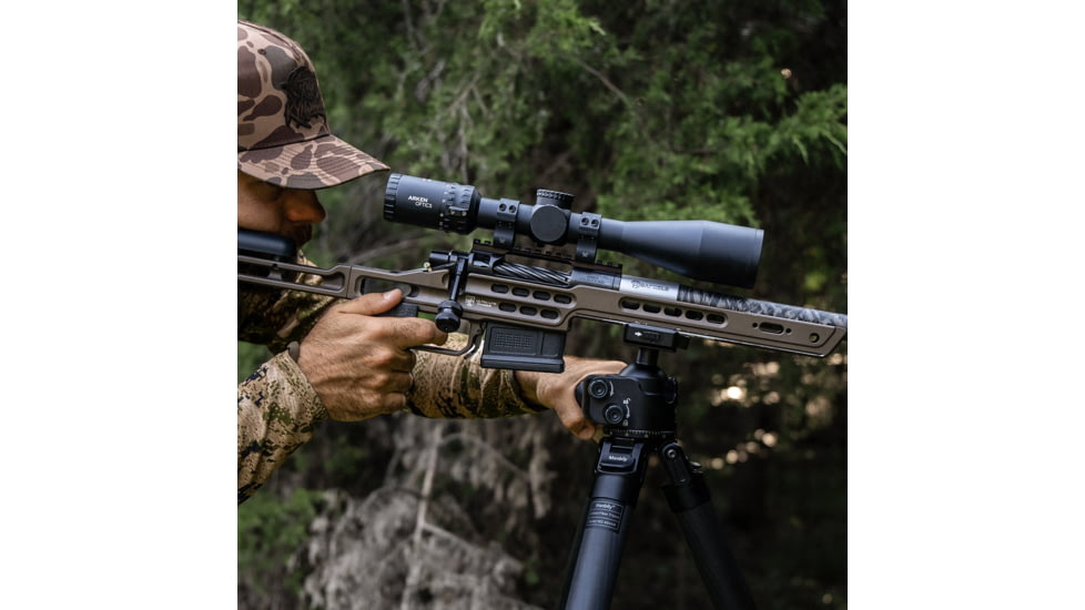 Arken Optics OUTRIDER 3-18x50mm 30mm Tube Rifle Scope, Second Focal Plane, Non-Illuminated DLR MOA, Black, OR-3180DLR