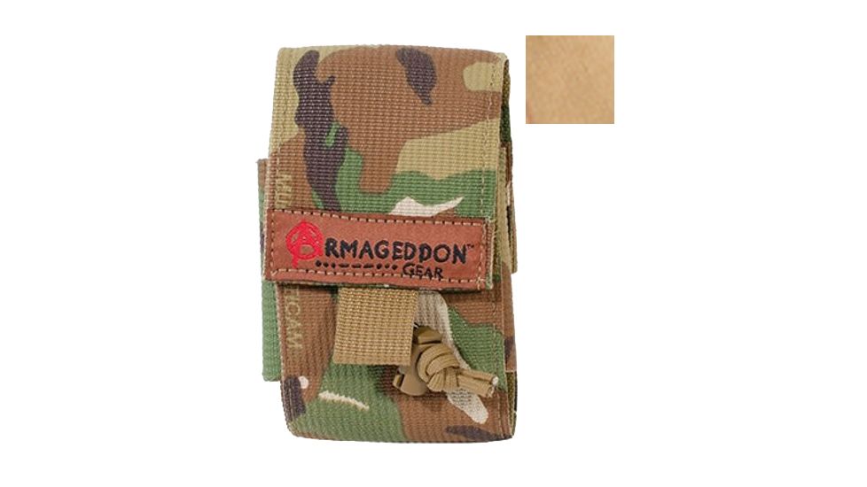 Armageddon Gear 10-round Adjustable AICS/AW Mag Pouch, Coyote Brown, AG0570-CB