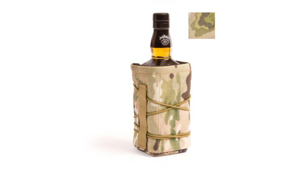 Armageddon Gear Booze Bivy, Fits Many 750ml Bottles, A-Tacs FG, AG0143-FG