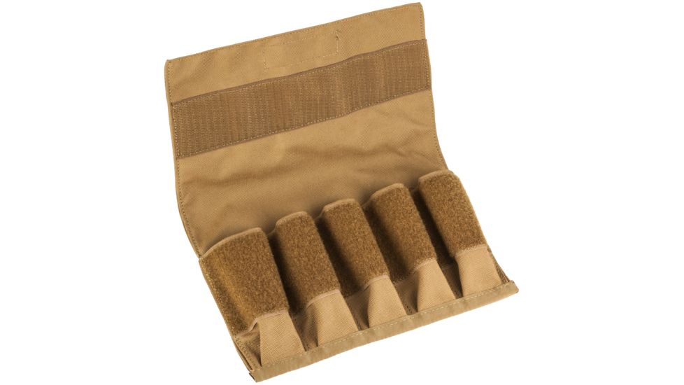 Armageddon Gear Pistol Magazine Pocket, 5-Cell, Coyote Brown, AG0577-CB