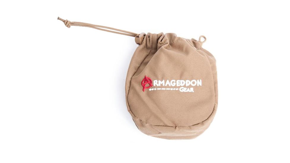 Armageddon Gear Possibles Bag, Small, Coyote Brown, AG0196-CB