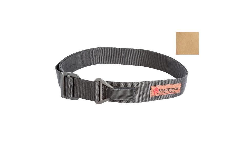 Armageddon Gear Rigger's Belt - XL, 40-44, Coyote Brown, AG0590-CB